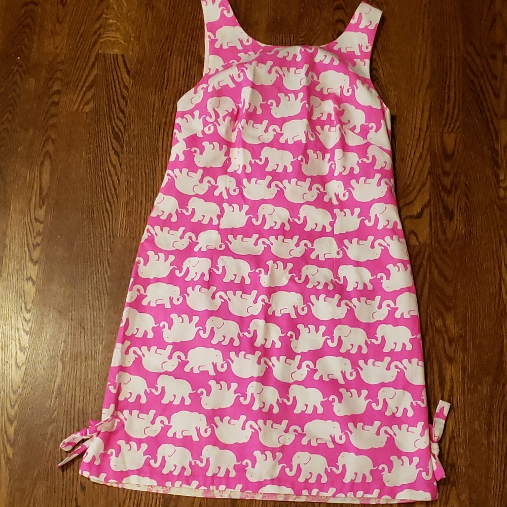Lilly shift dress elephants